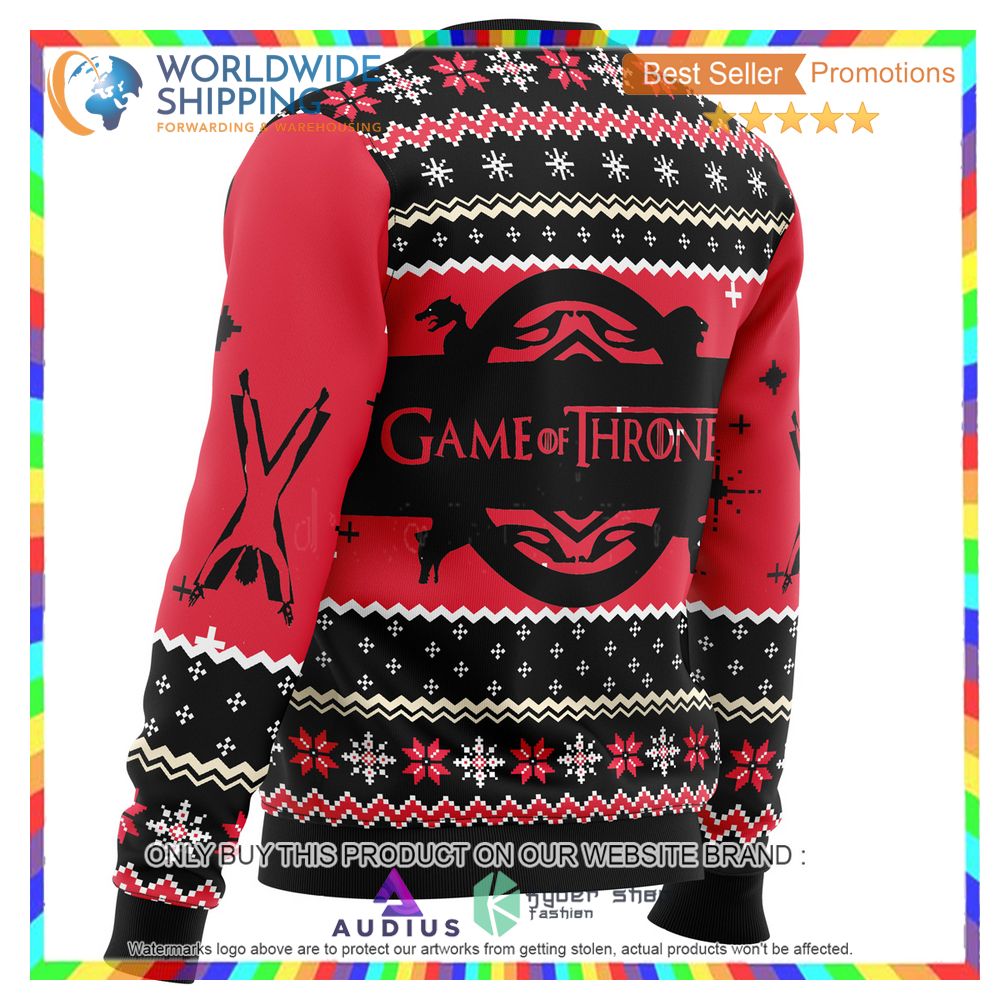 Game of Thrones House Bolton Ugly Christmas Sweater 4 game of thrones house bolton ugly christmas sweater 4 93566