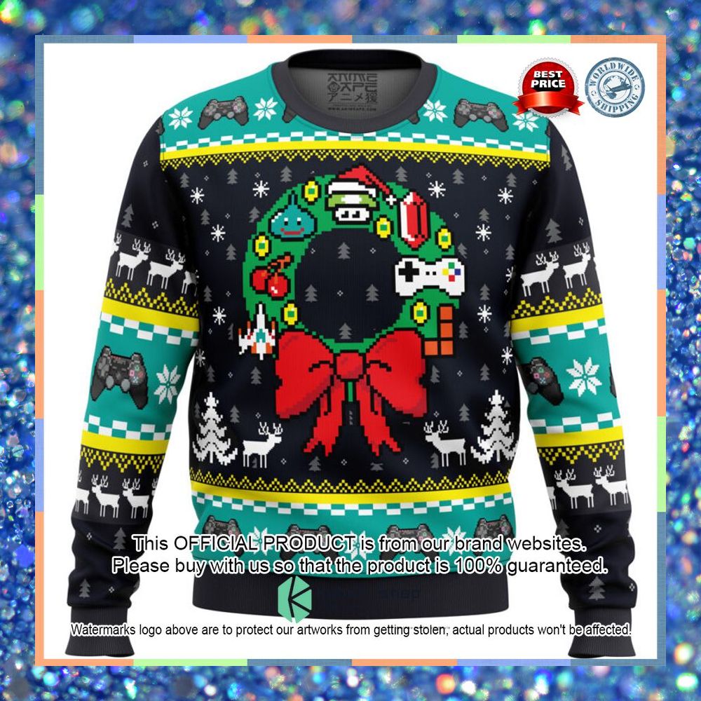 Game On Gamer Sweater Christmas 3 Game On Gamer Sweater Christmas word3