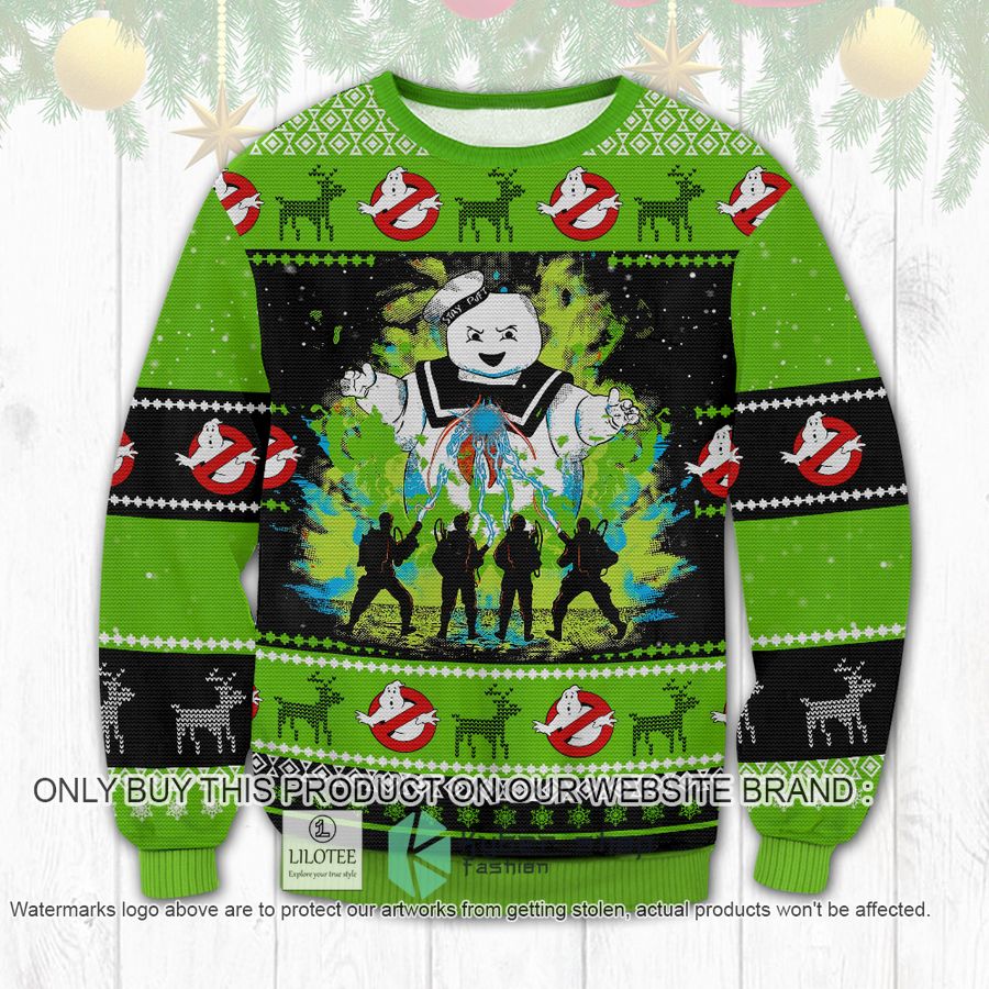 ghostbuster christmas sweater sweatshirt 2 28514