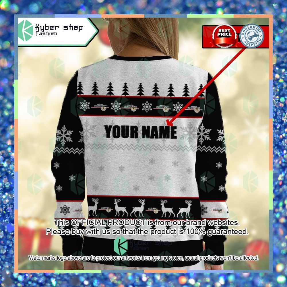 Goldschlager Custom Name ugly Sweater 10 Goldschlager Custom Name ugly Sweater word2
