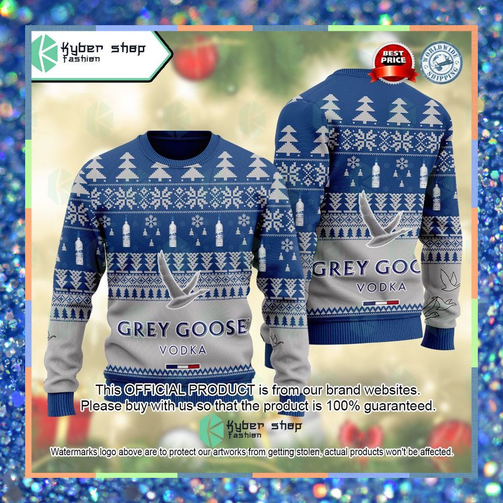 Grey Goose Original Vodka Sweater Christmas 15