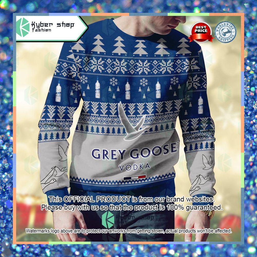 Grey Goose Original Vodka Sweater Christmas 16