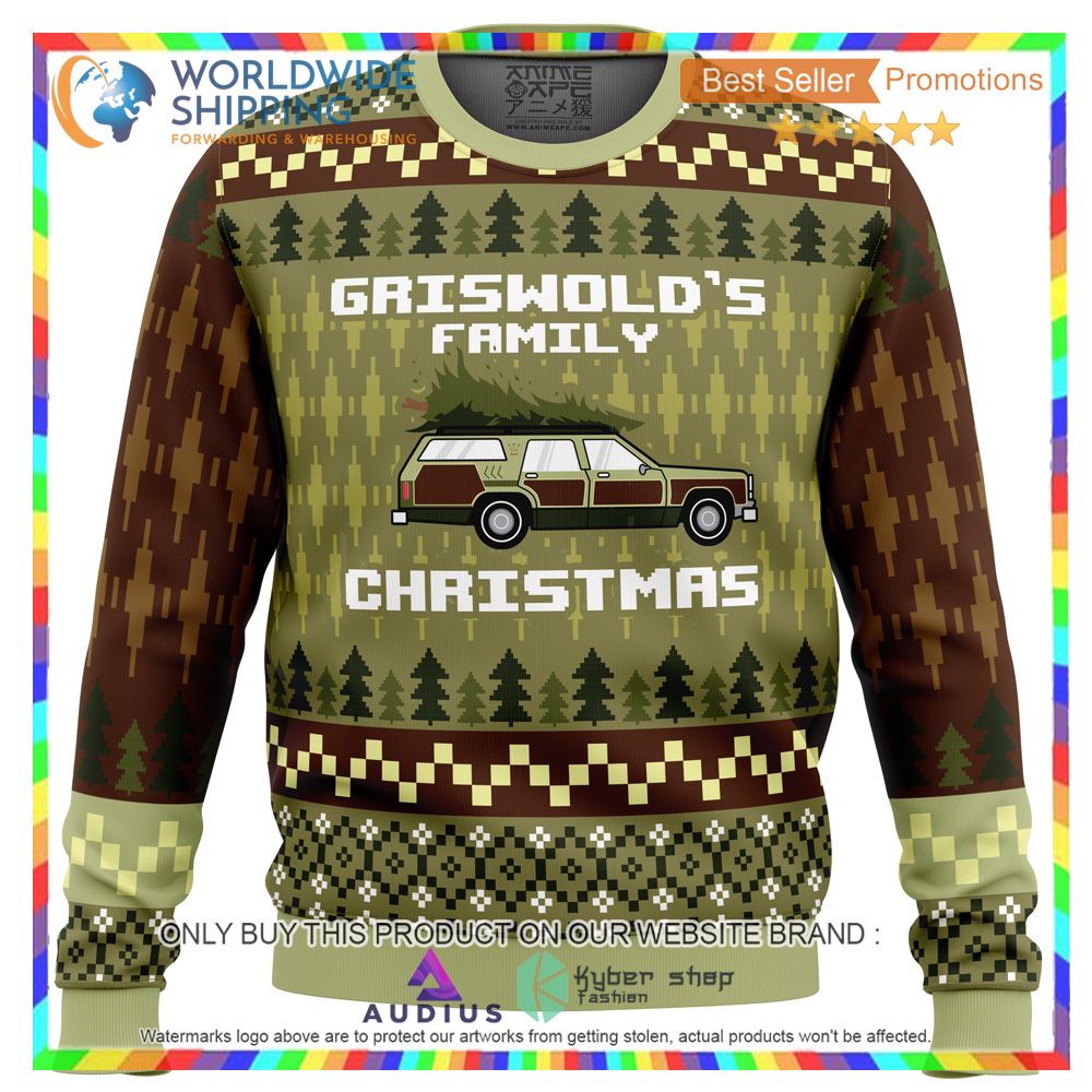 griswolds family christmas vacation ugly christmas sweater 1 39619