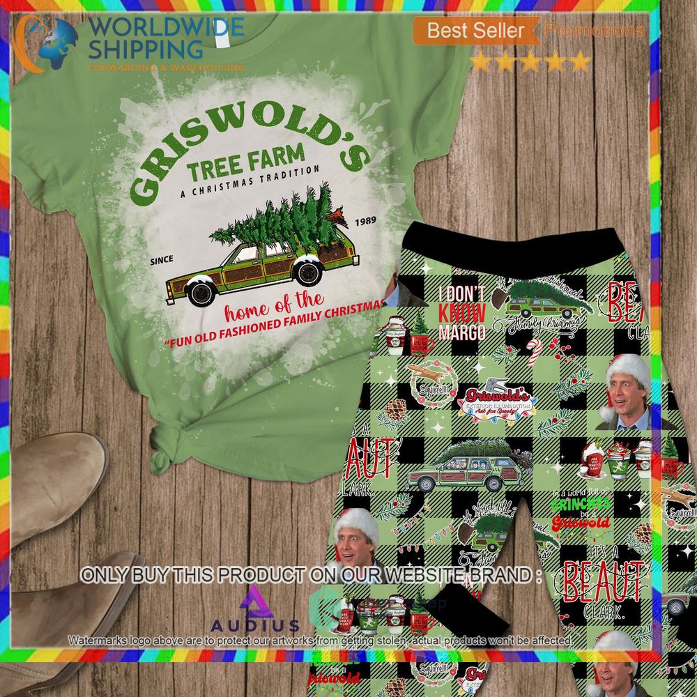 griswolds tree farm a christmas tradition pajamas set 1 62586