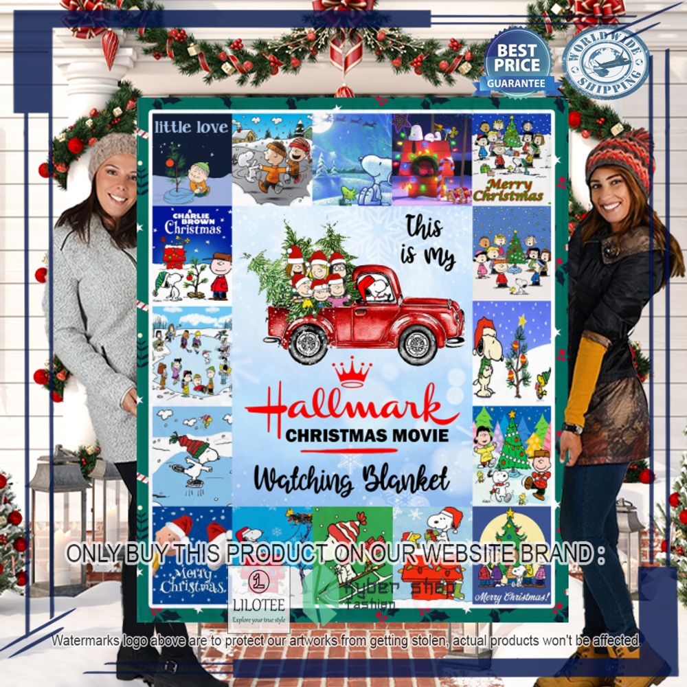 BEST Hallmark Christmas Move Watching Blanket 9 hallmark christmas move watching blanket 1 57544