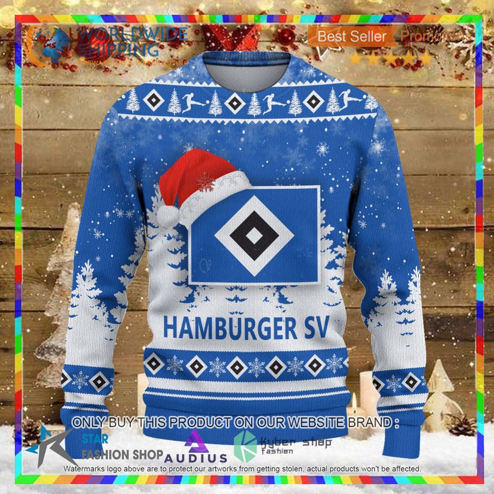 hamburger sv ugly christmas sweater 2 49485
