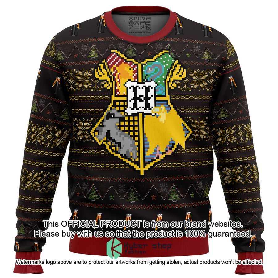 Harry Potter Sigils Christmas Sweater word1