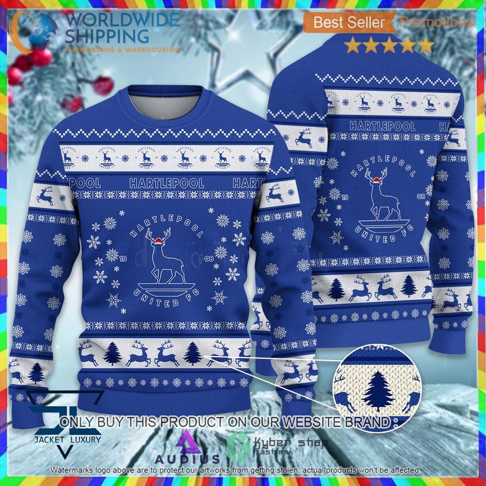 hartlepool united efl ugly christmas sweater 1 79307