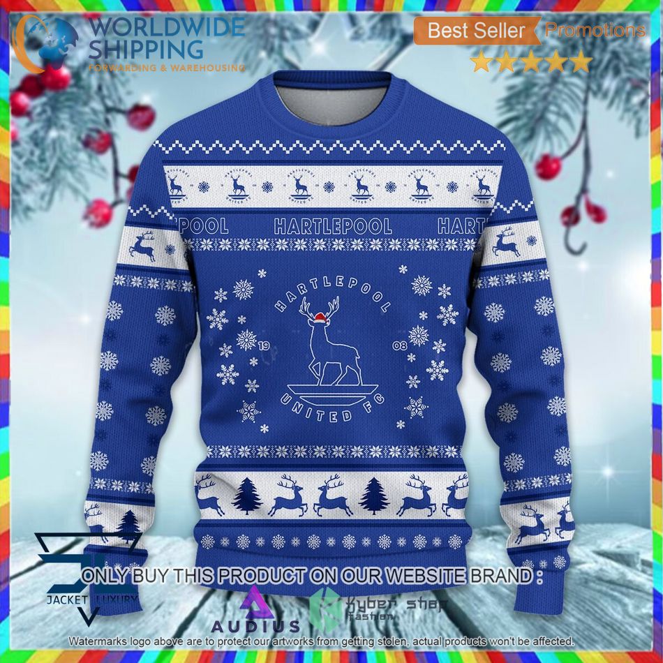 hartlepool united efl ugly christmas sweater 2 32545