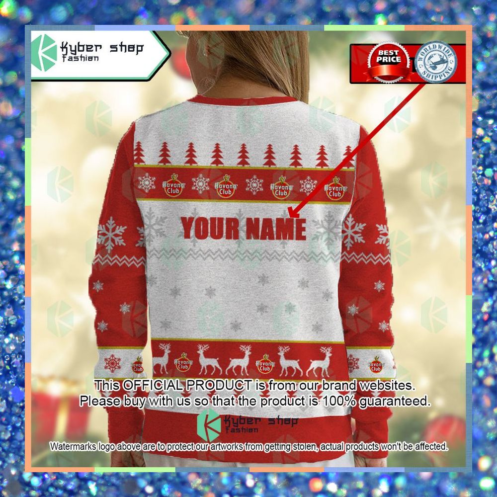 Havana Club Custom Name ugly Sweater 10 Havana Club Custom Name ugly Sweater word1