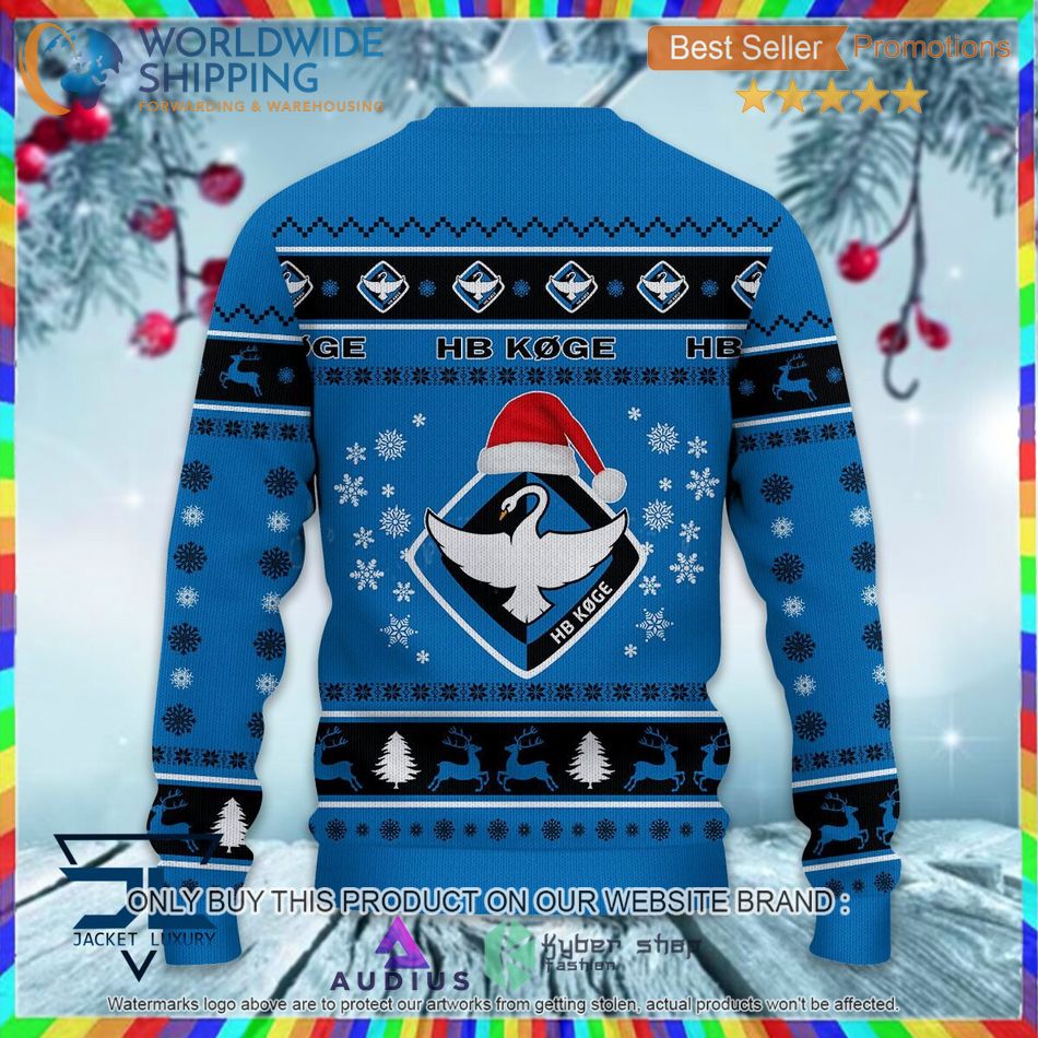 HB Koge Super League & Danish 1st Division Ugly Sweater 3 hb koge super league danish 1st division ugly sweater 3 50817