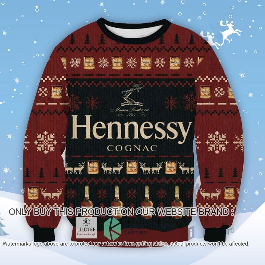 hennesy christmas sweater sweatshirt 1 70042