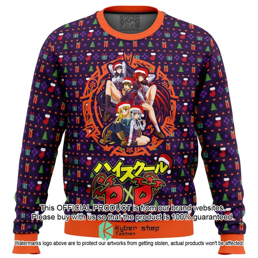 High School DXD Dreaming His Own Harem Christmas Sweater