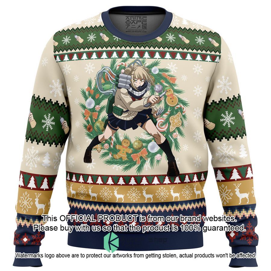 Himiko Tora Christmas My Hero Academia Christmas Sweater