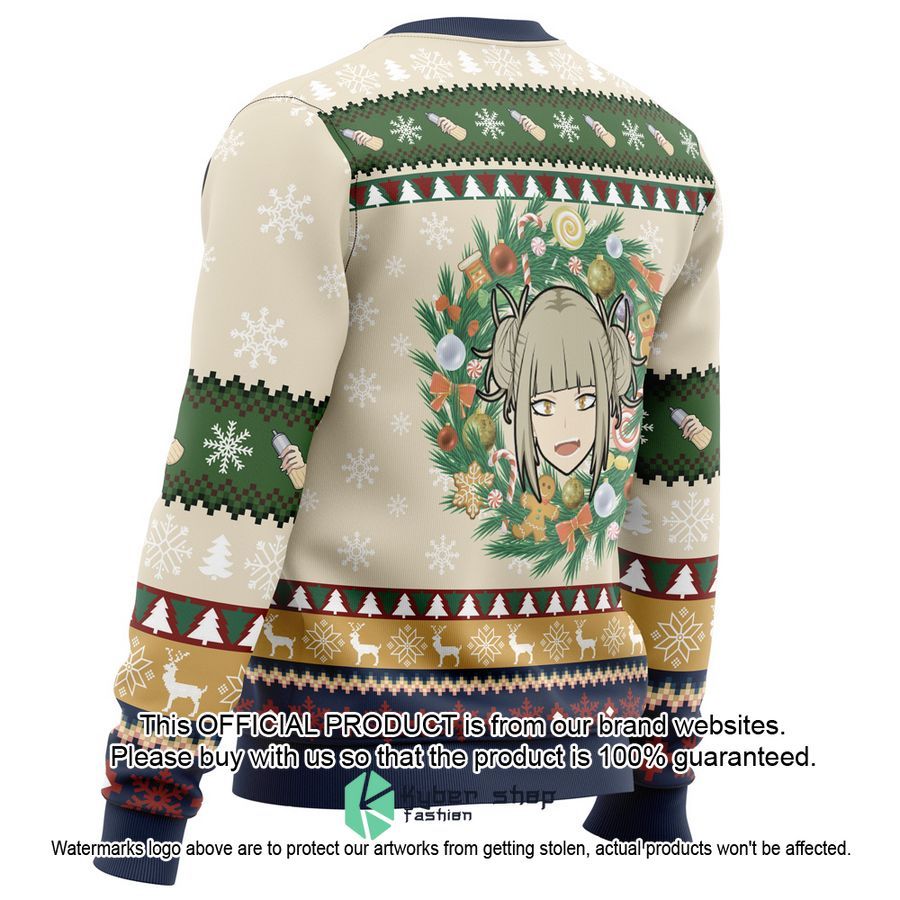 Himiko Tora Christmas My Hero Academia Christmas Sweater 4 Himiko Tora Christmas My Hero Academia Christmas Sweater word2
