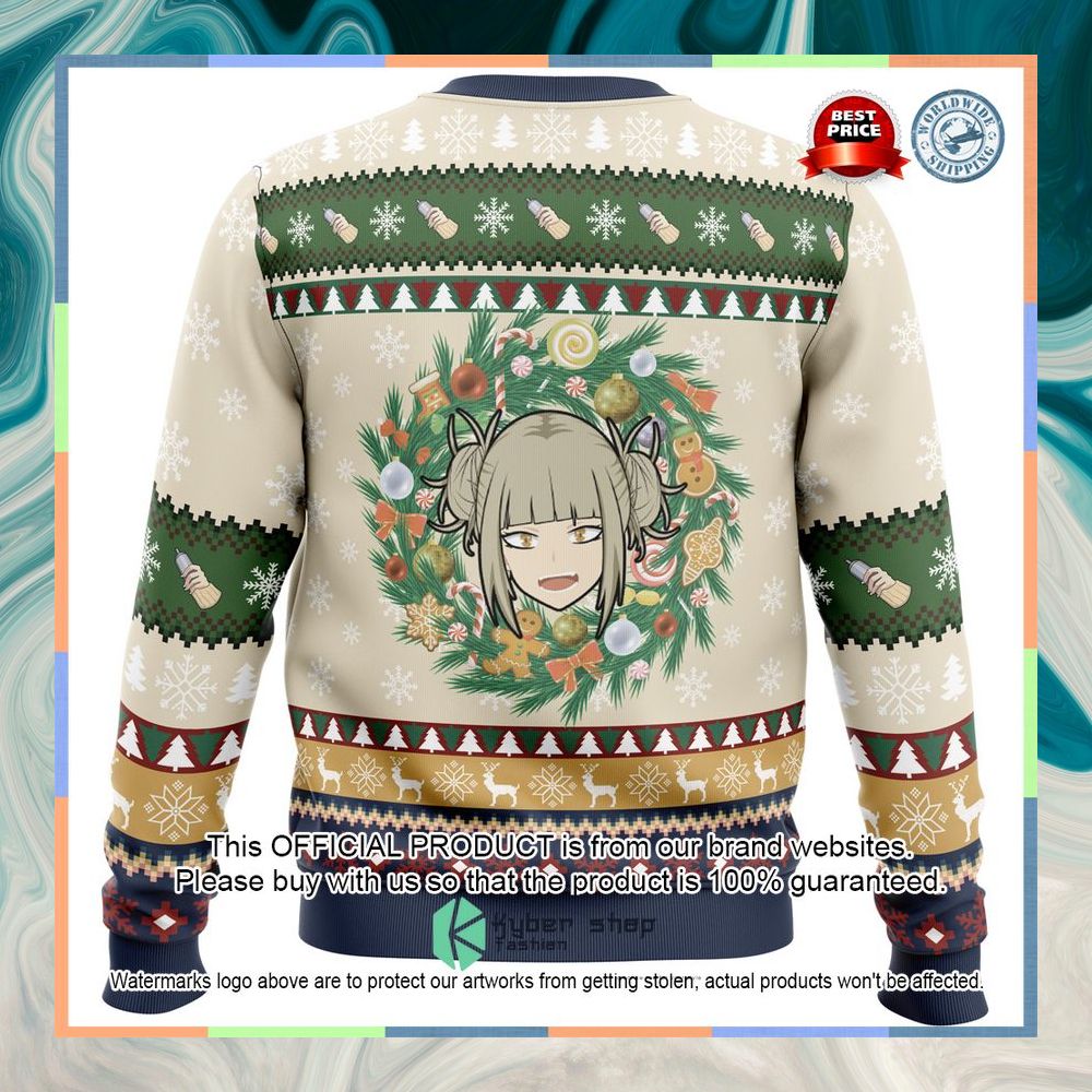 Himiko Tora Christmas My Hero Academia Christmas Sweater 10 Himiko Tora Christmas My Hero Academia Christmas Sweater word2