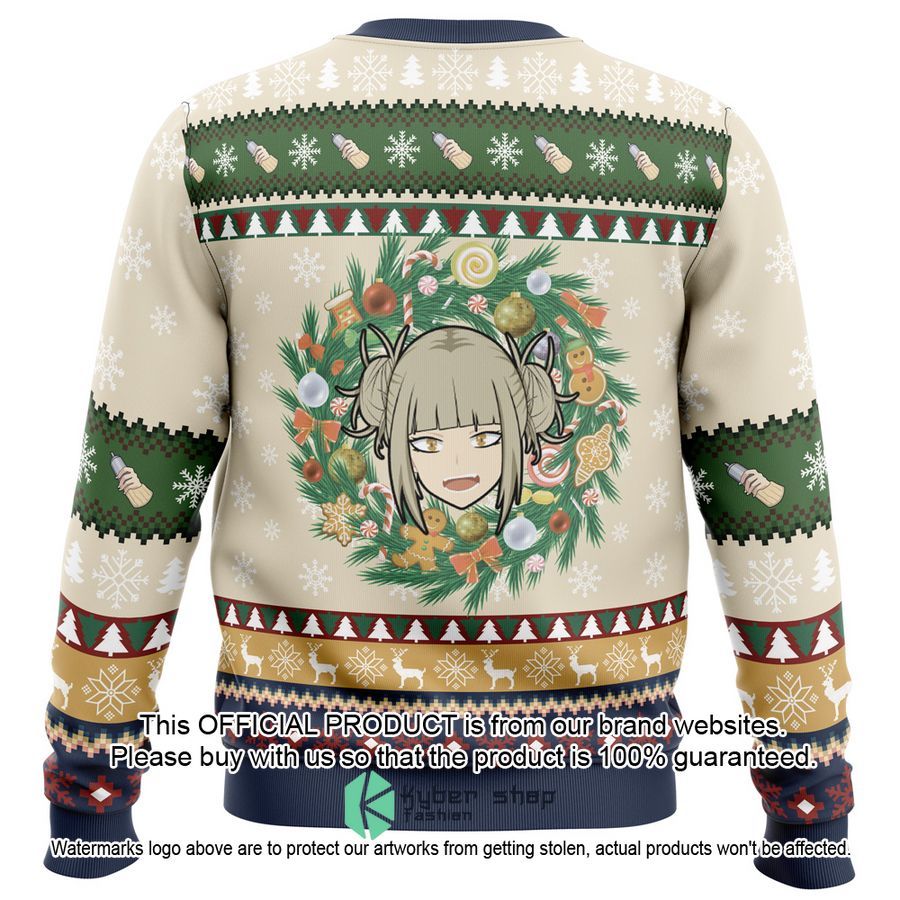 Himiko Tora Christmas My Hero Academia Christmas Sweater 5 Himiko Tora Christmas My Hero Academia Christmas Sweater word2