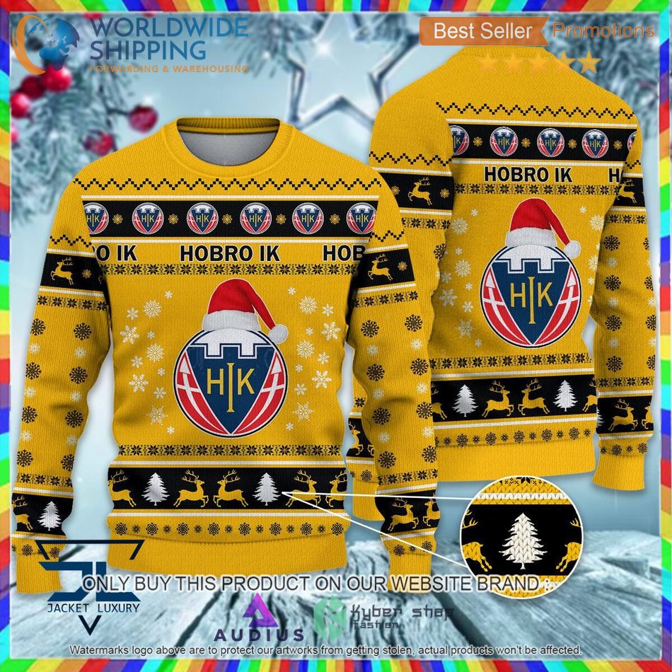 hobro ik super league danish 1st division ugly sweater 1 47163
