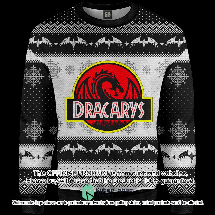 House Of The Dragon Dracarys Christmas Sweater 15