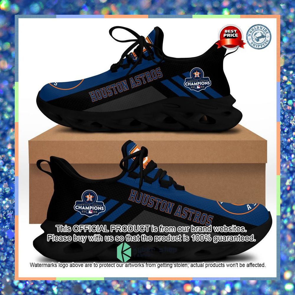 Houston Astros Champions Dark Blue Clunky Max Soul Shoes 5