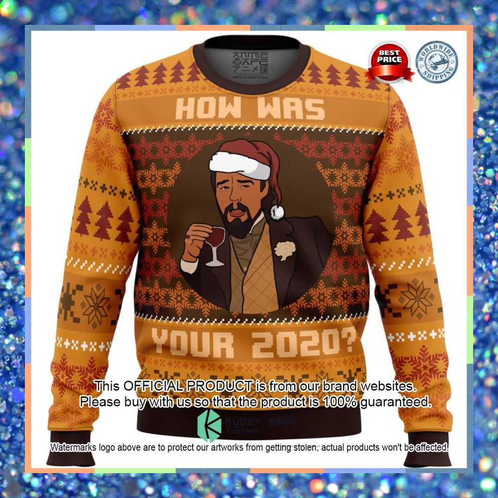 How Was Your 2020 Django Unchained Christmas Sweater 5