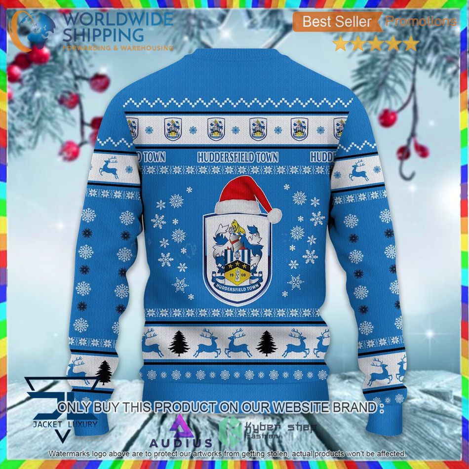 Huddersfield Town A.F.C EFL Ugly Christmas Sweater 3 huddersfield town a f c efl ugly christmas sweater 3 18007