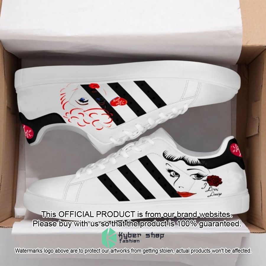 I Love Lucy Stan Smith Shoes word3