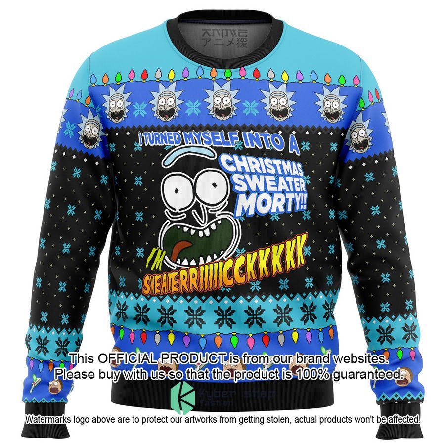 I'm Sweater Rick - Rick & Morty Sweater Christmas 10