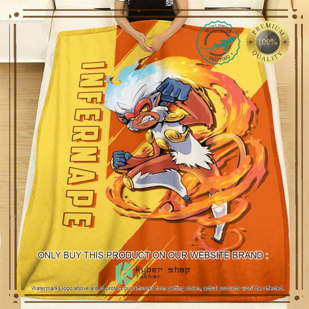 infernape anime pokemon blanket 2 54723
