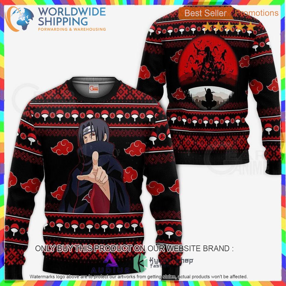itachi akt anime sweater hoodie 1 89661