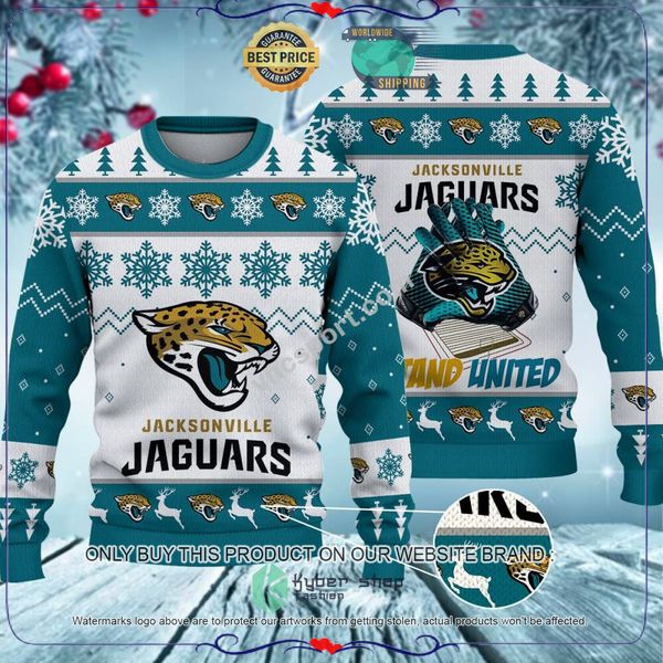 Jacksonville Jaguars Stand United Christmas Sweater