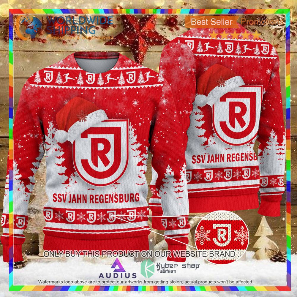 jahn regensburg ugly christmas sweater 1 45597
