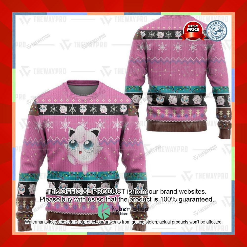 Jigglypuff Christmas Sweater 19