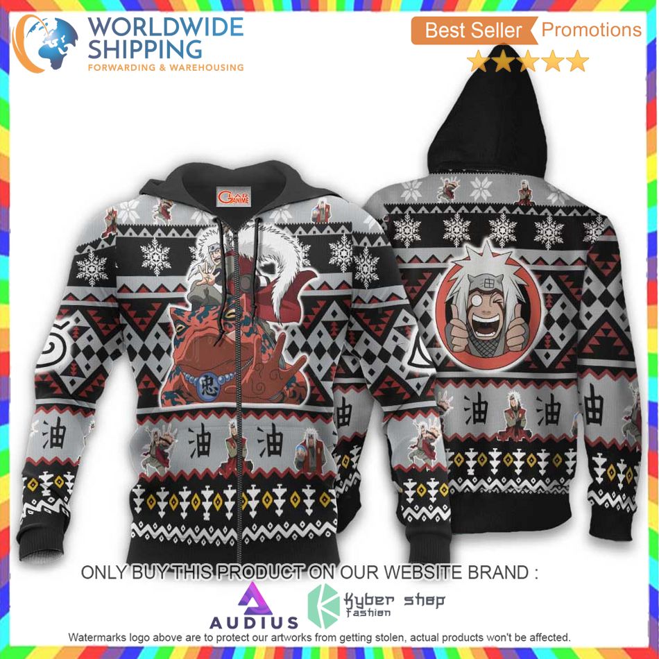 jiraiya naruto sweater hoodie 2 96730