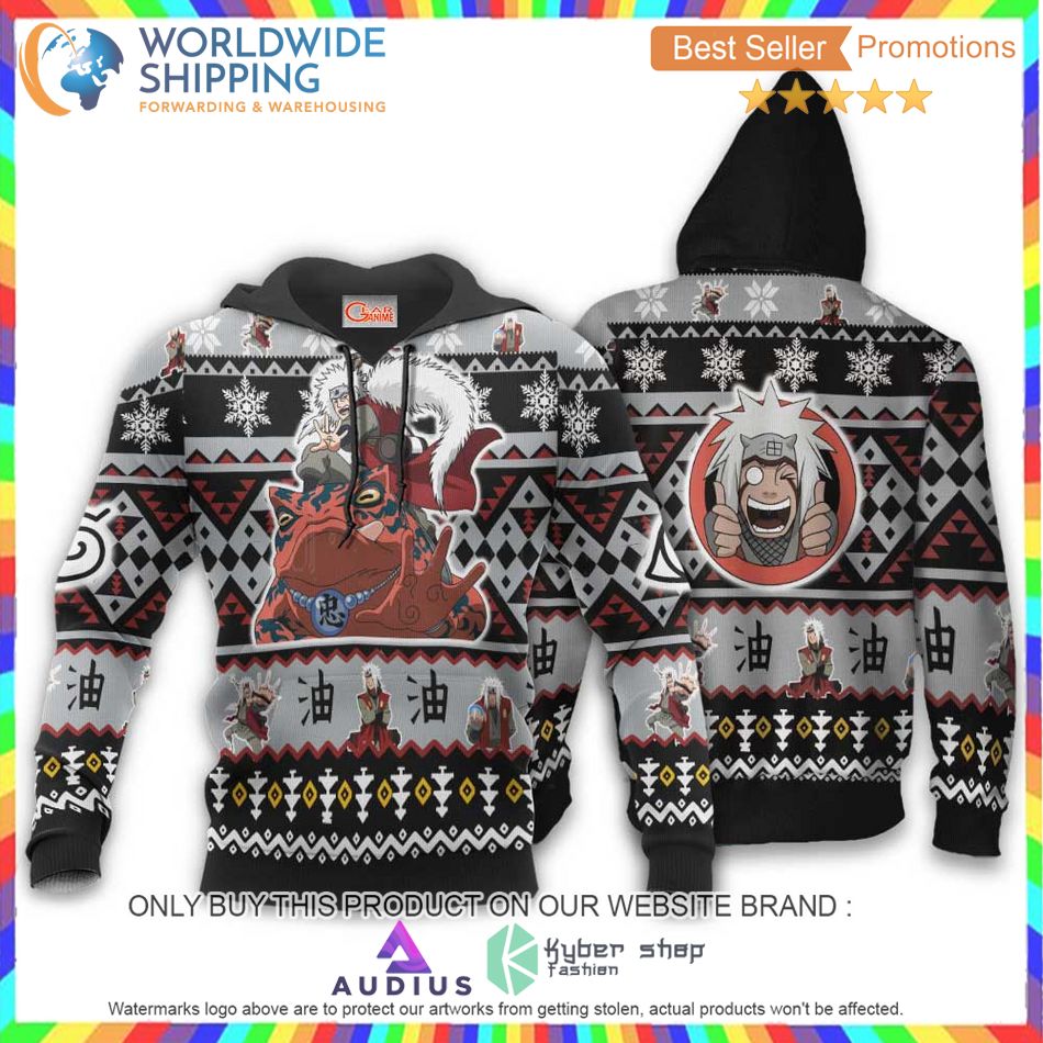 Jiraiya Naruto Sweater, Hoodie 3 jiraiya naruto sweater hoodie 3 87223