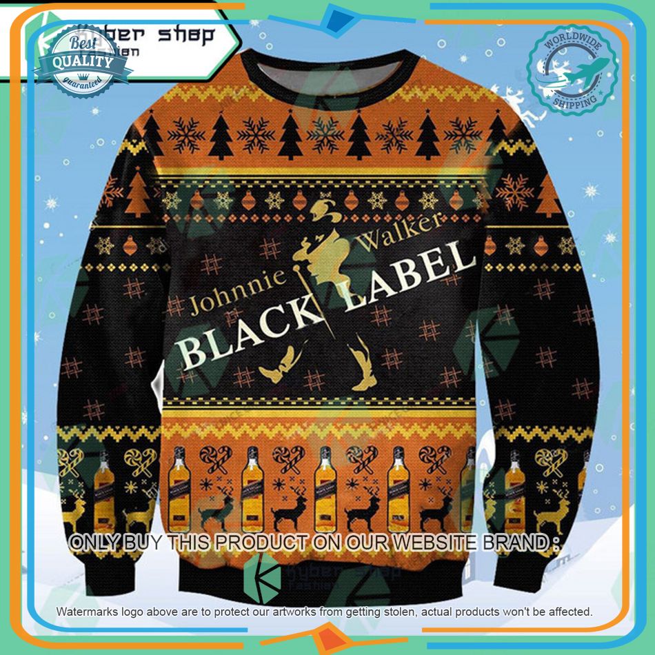 Johnnie Walker Ugly Christmas Sweater 3 johnnie walker ugly christmas sweater 1 87047