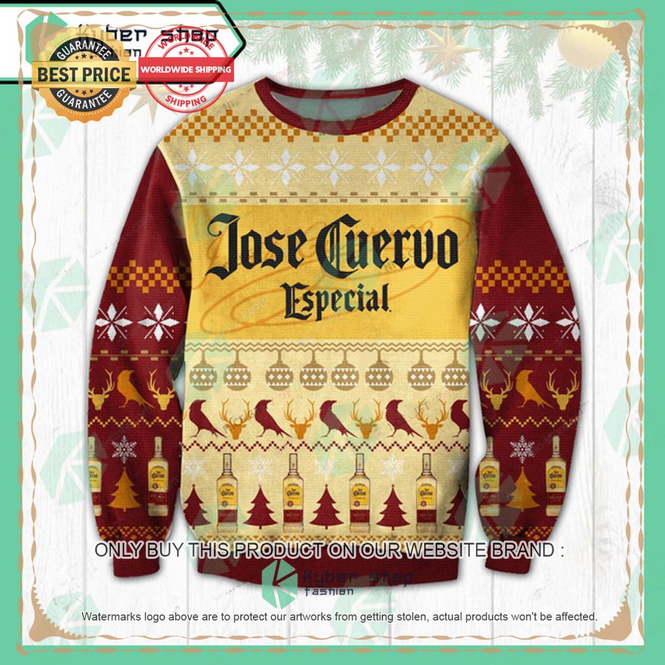jose cuervo ugly christmas sweater 1 3565