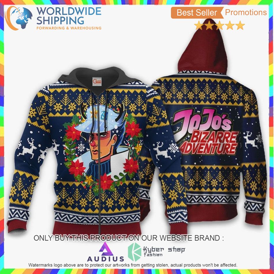 jotaro kujo jojos bizarre adventure sweater hoodie 2 14147