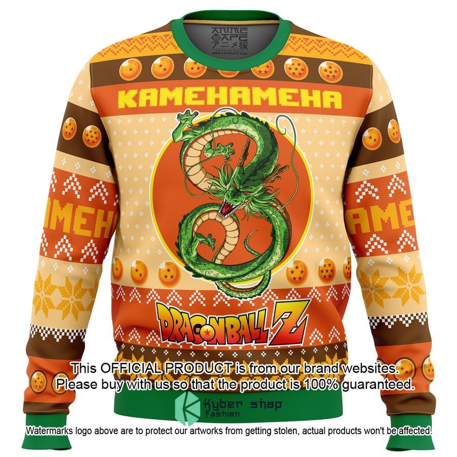 Kamehameha Dragon Ball Z Christmas Sweater