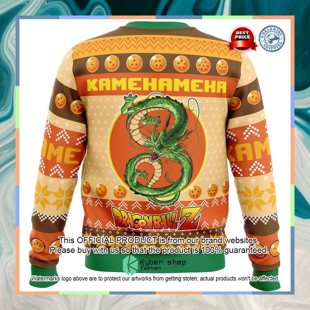 Kamehameha Dragon Ball Z Christmas Sweater 6 Kamehameha Dragon Ball Z Christmas Sweater word1