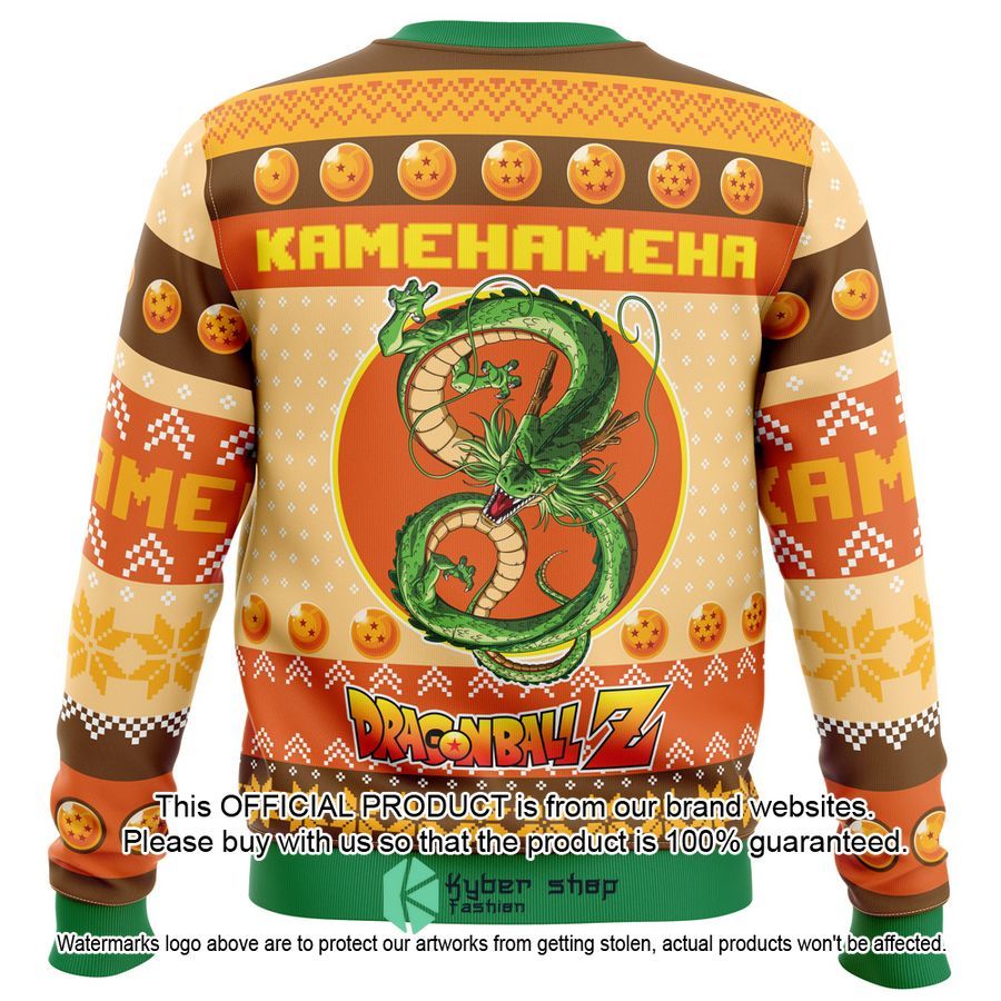 Kamehameha Dragon Ball Z Christmas Sweater 3 Kamehameha Dragon Ball Z Christmas Sweater word1