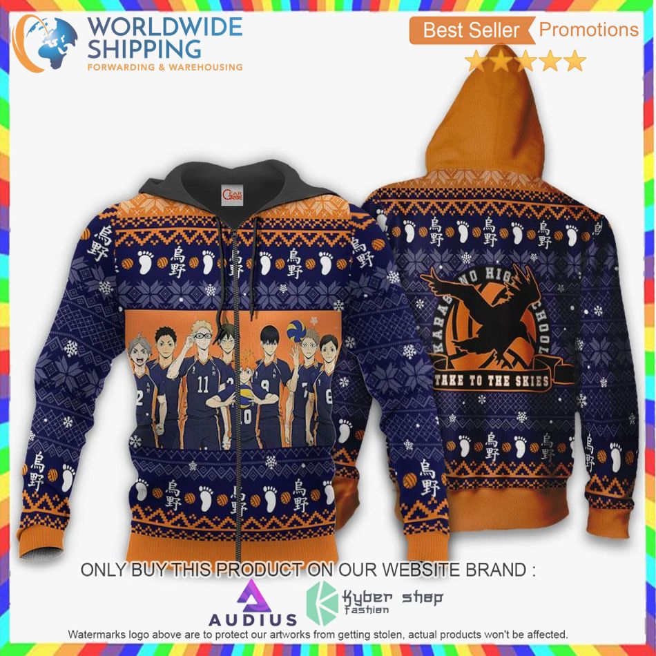 karasuno haikyuu anime sweater hoodie 2 49321