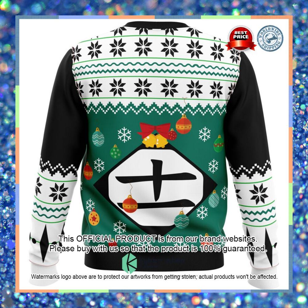 Kenpachi Zaraki Bleach Sweater Christmas 4