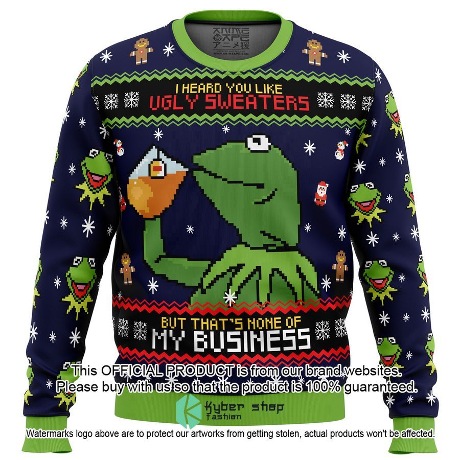 Kermit the Frog Christmas Sweater