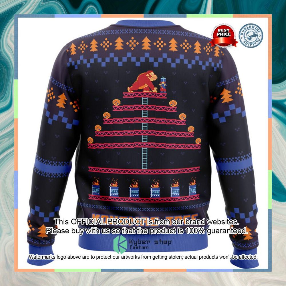 Kongmas Tree King Kong Christmas Sweater 9