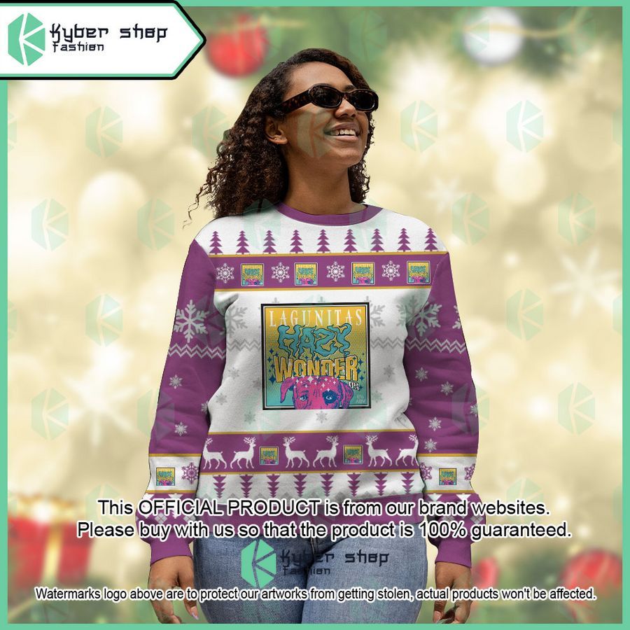 Personalized Lagunitas Hazy Wonder Christmas Sweater 4 Personalized Lagunitas Hazy Wonder Christmas Sweater word3