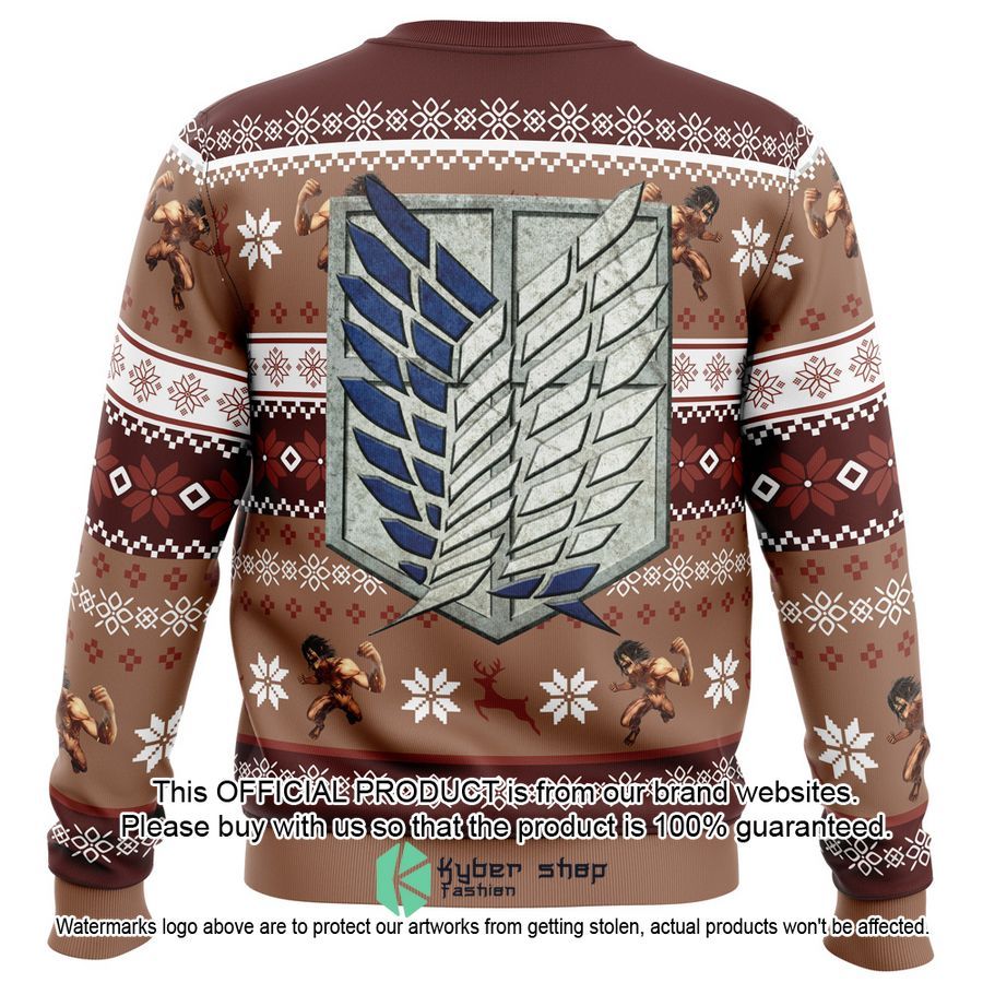 Levi Ackerman Attack on Titan Christmas Sweater 5 Levi Ackerman Attack on Titan Christmas Sweater word3