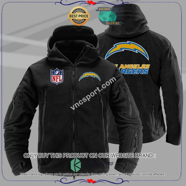 Los Angeles Chargers Tactical Hoodie word1