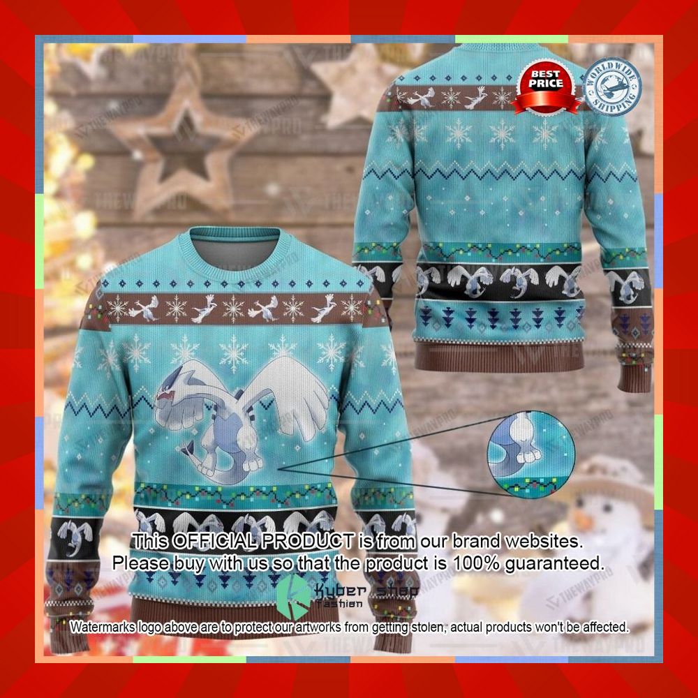 Lugia Christmas Sweater 7 Lugia Christmas Sweater word1