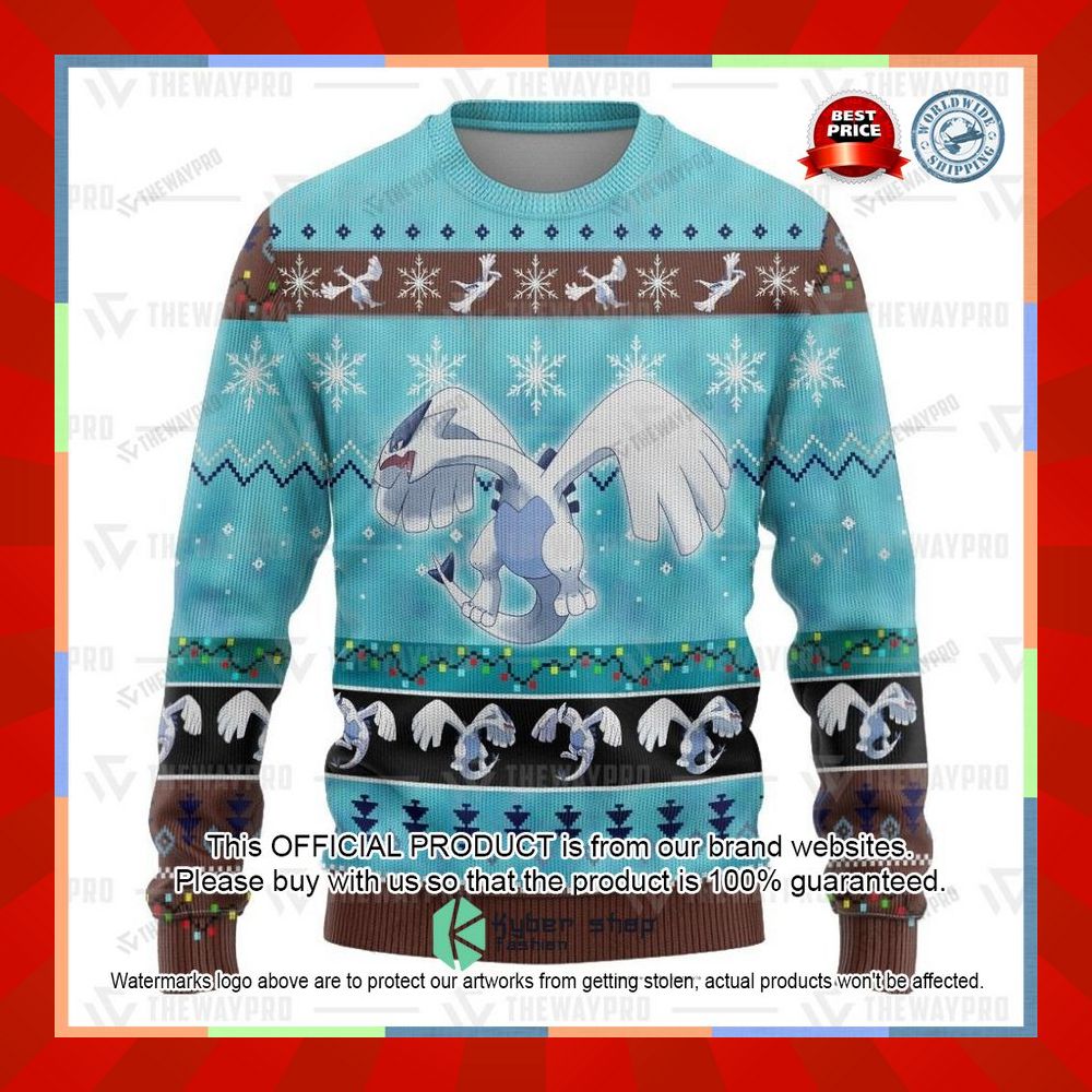 Lugia Christmas Sweater 9 Lugia Christmas Sweater word1